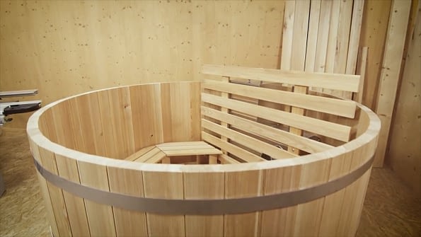 DIY Hottub Of Wood Made With FELDER