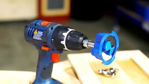 Screwdriver With Kreg Jig