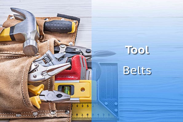 Leather Tool Belt Full Of Tools
