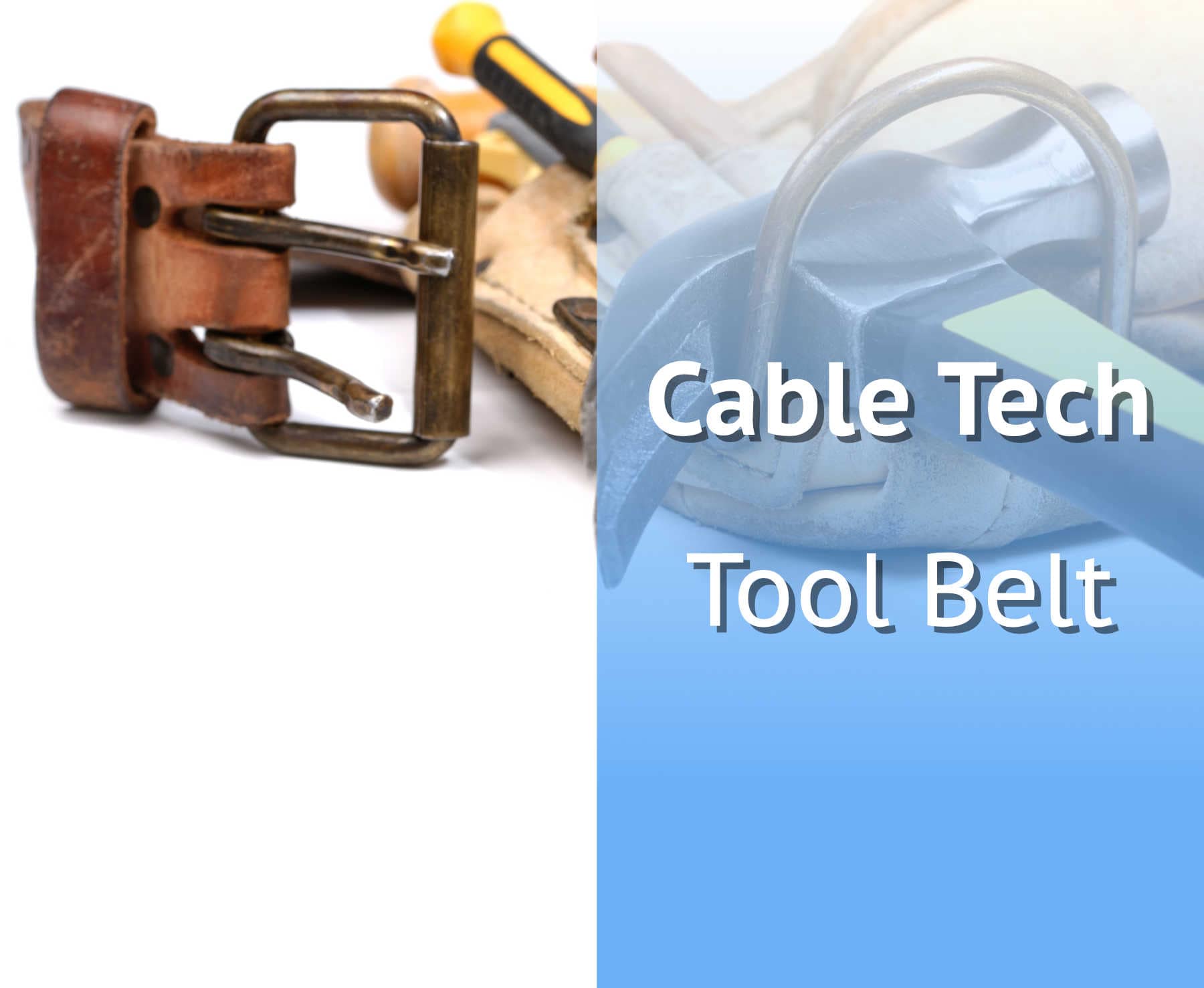 Best Cable Tech Tool Belt Toolbox Magazine